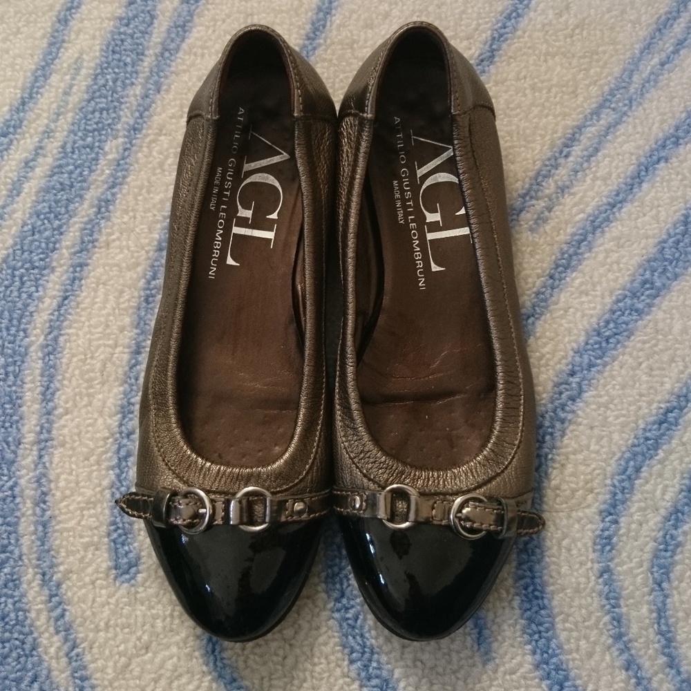 AGL Cap Toe Ballet Flat